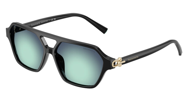 Tiffany TF4264U Square Sunglasses  80019S-Black 58-140-14 - Color Map Black