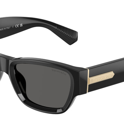 Tiffany TF4265U Rectangle Sunglasses  8001S4-Black 54-140-17 - Color Map Black
