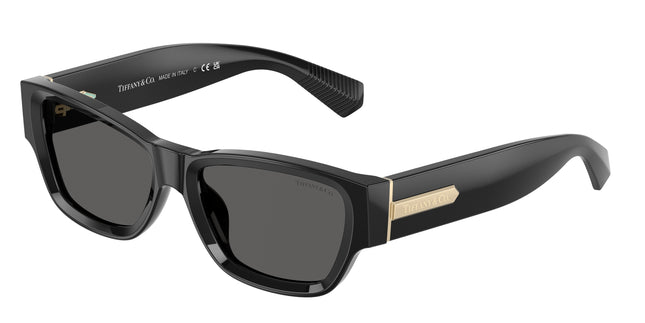 Tiffany TF4265U Rectangle Sunglasses  8001S4-Black 54-140-17 - Color Map Black