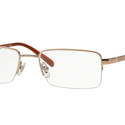 Versace VE1066 Square Eyeglasses  1053-Bronze 50-135-18 - Color Map Brown