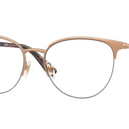 Versace VE1247 Phantos Eyeglasses  1412-Matte Pink 52-140-17 - Color Map Pink