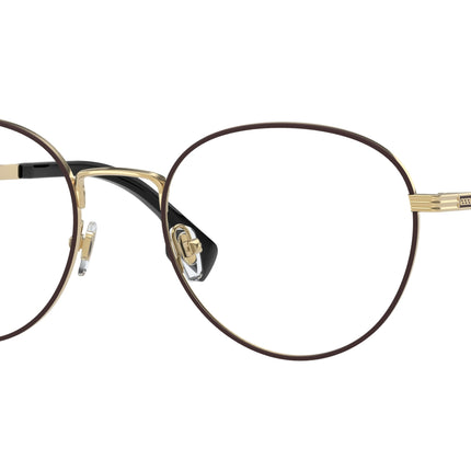Versace VE1279 Phantos Eyeglasses  1480-Bordeaux/Gold 51-145-20 - Color Map Red