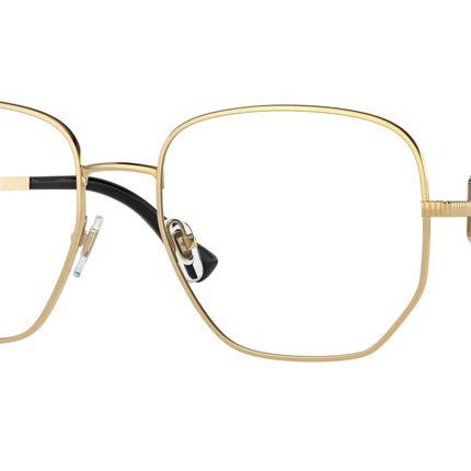 Versace VE1283 Irregular Eyeglasses  1002-Gold 54-145-18 - Color Map Gold