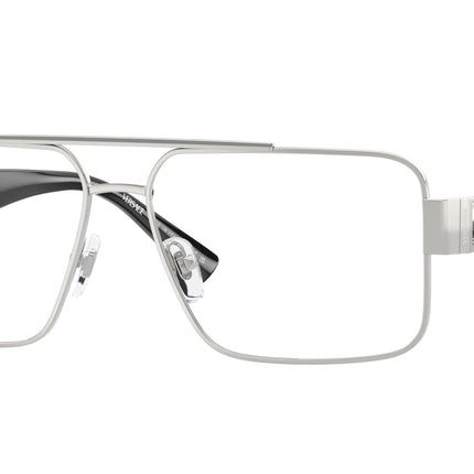 Versace VE1308 Pillow Eyeglasses  1001-Silver 58-145-14 - Color Map Silver