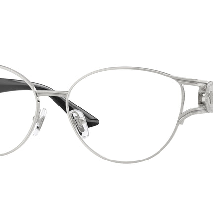 Versace VE1309 Cat Eye Eyeglasses  1001-Silver 54-130-15 - Color Map Silver