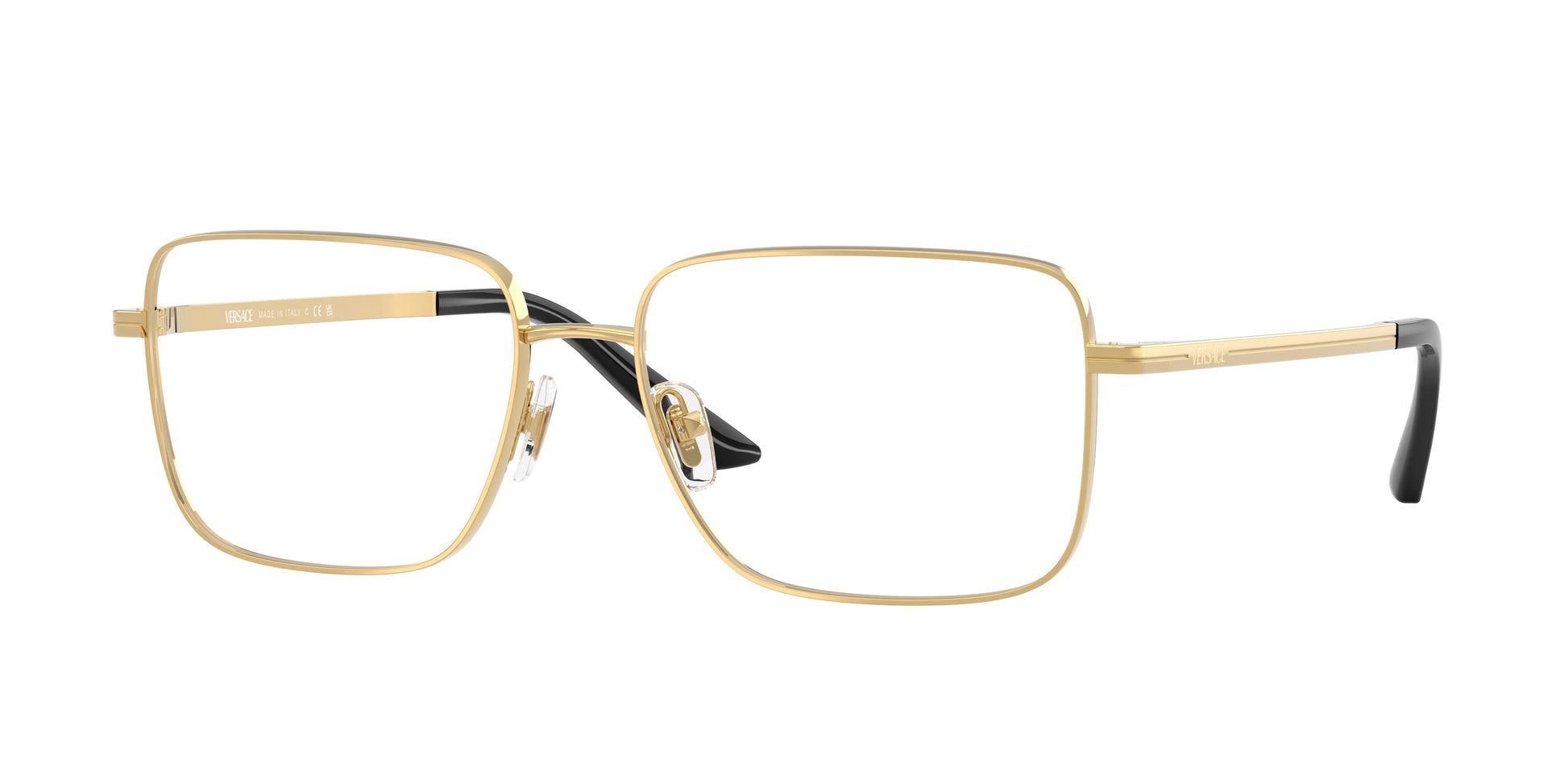 Versace VE1311 Pillow Eyeglasses  1002-Gold 57-150-16 - Color Map Gold