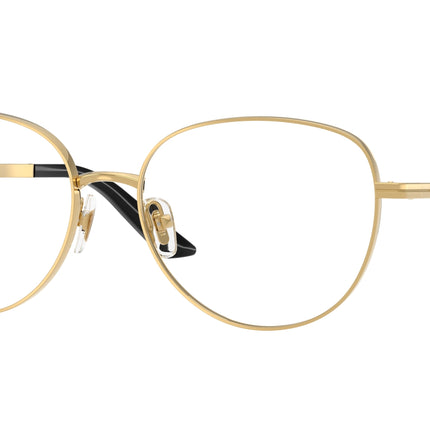 Versace VE1312 Phantos Eyeglasses  1002-Gold 55-145-16 - Color Map Gold