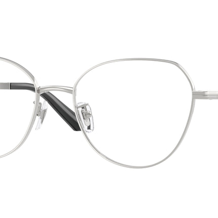 Versace VE1313D Phantos Eyeglasses  1001-Silver 55-145-18 - Color Map Silver
