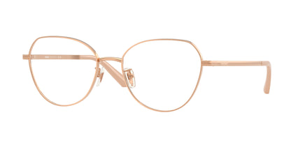 Versace VE1313D Phantos Eyeglasses  1412-Rose Gold 55-145-18 - Color Map Gold