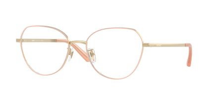 Versace VE1313D Phantos Eyeglasses  1520-Pale Gold 55-145-18 - Color Map Gold