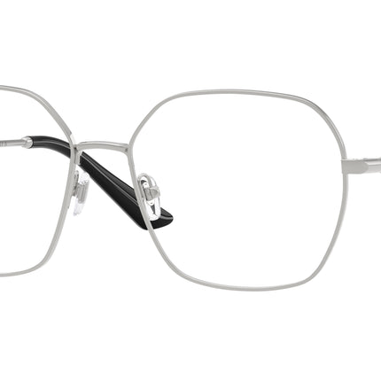 Versace VE1316 Square Eyeglasses  1001-Silver 56-140-16 - Color Map Silver