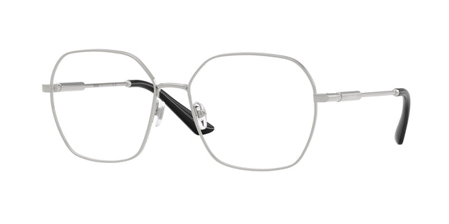 Versace VE1316 Square Eyeglasses  1001-Silver 56-140-16 - Color Map Silver