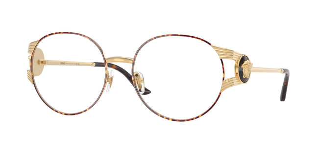 Versace VE1320 Round Eyeglasses  1525- 57-130-18 - Color Map Multicolor