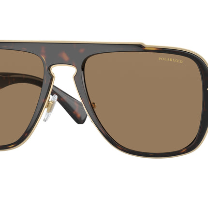 Versace VE2199 Irregular Sunglasses  1252LA-Havana 56-145-18 - Color Map Tortoise