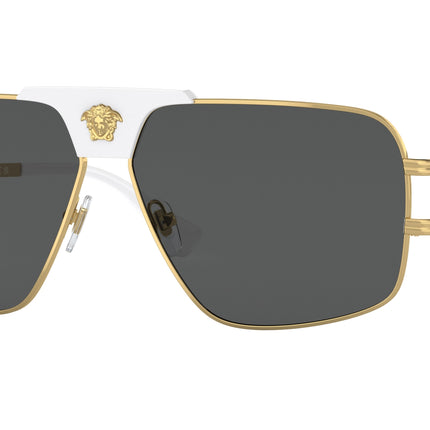 Versace VE2251 Pillow Sunglasses  147187-Gold 63-145-12 - Color Map Gold