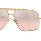 Versace VE2269 Irregular Sunglasses  10027E-Gold 62-130-13 - Color Map Gold