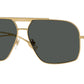 Versace VE2269 Irregular Sunglasses  100287-Gold 62-130-13 - Color Map Gold
