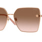 Versace VE2270D Square Sunglasses  141213-Rose Gold 63-145-15 - Color Map Gold