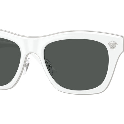 Versace VE2272 Square Sunglasses  314/87-White 53-145-18 - Color Map White