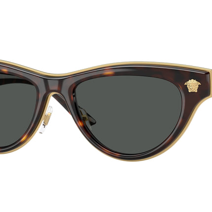 Versace VE2273 Cat Eye Sunglasses  108/87-Havana 52-145-17 - Color Map Tortoise
