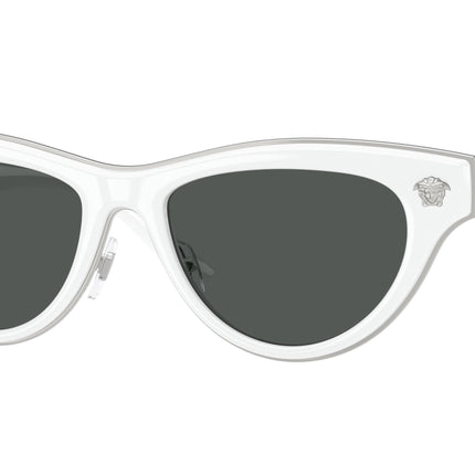 Versace VE2273 Cat Eye Sunglasses  314/87-White 52-145-17 - Color Map White