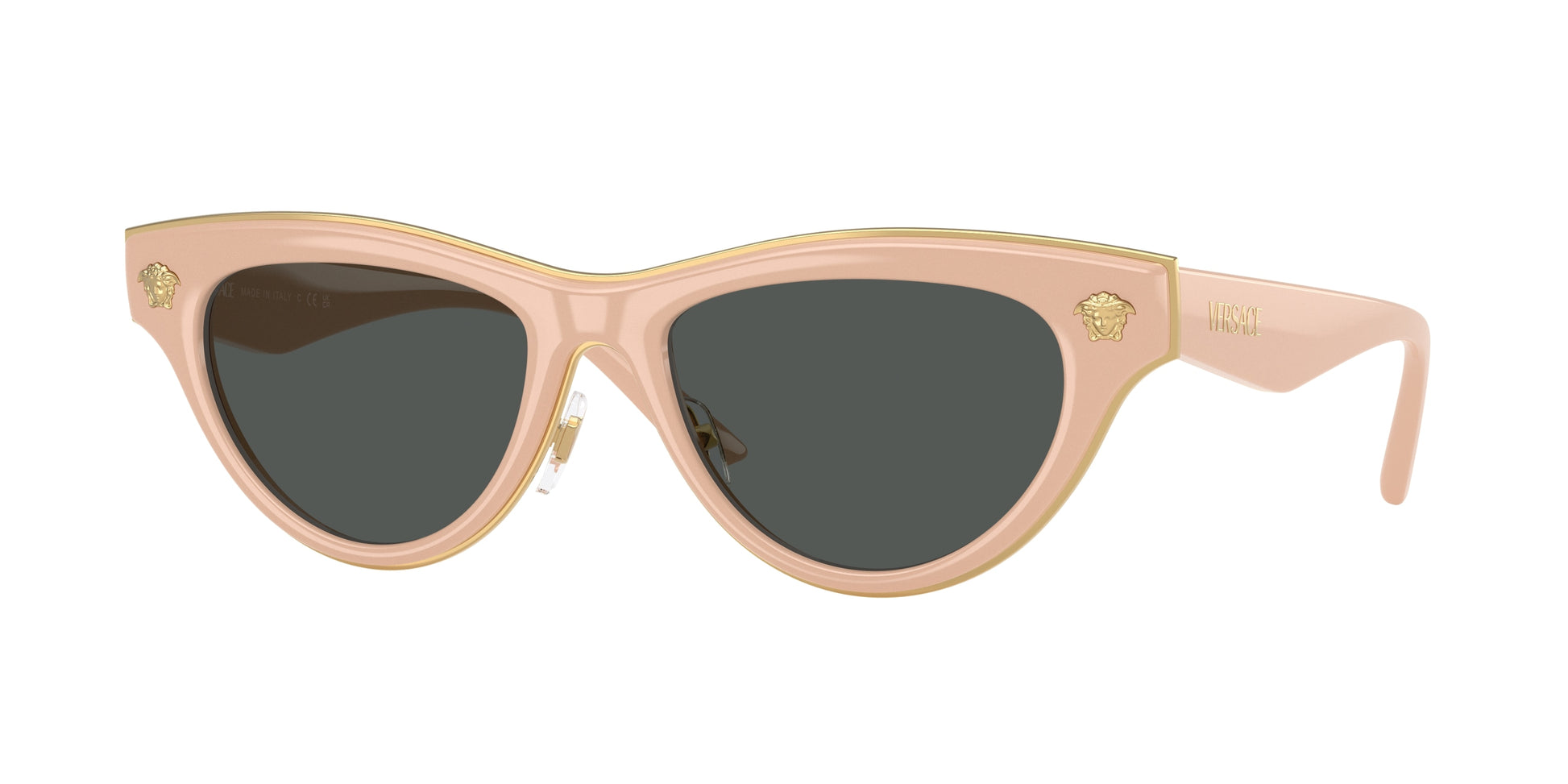 Versace VE2273 Cat Eye Sunglasses  549487-Nude 52-145-17 - Color Map Pink