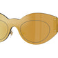 Versace VE2276 Irregular Sunglasses  10027P-Brown Mirror Gold 0-140-144 - Color Map Brown