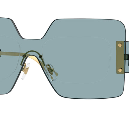 Versace VE2277 Square Sunglasses  100280-Blue 0-140-142 - Color Map Blue