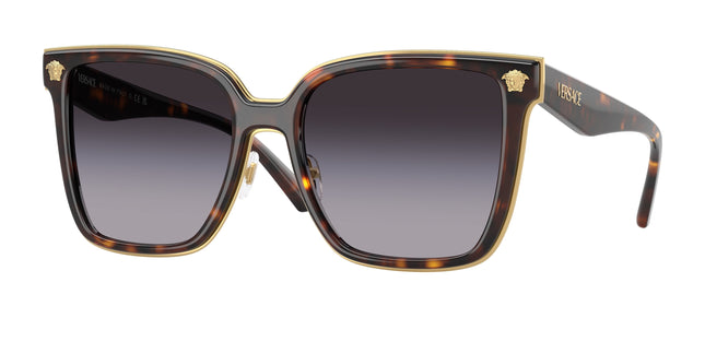 Versace VE2278D Butterfly Sunglasses  108/8G-Havana 58-150-19 - Color Map Tortoise