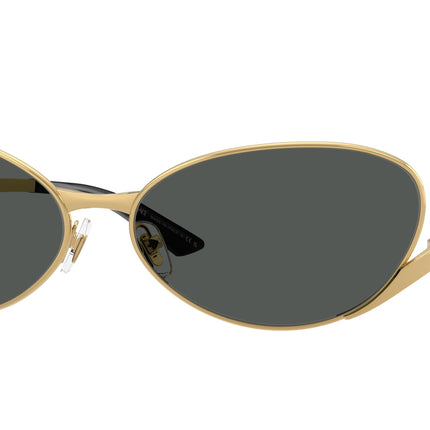 Versace VE2285 Oval Sunglasses  100287-Gold 64-135-16 - Color Map Gold