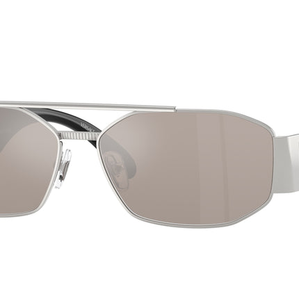 Versace VE2287 Irregular Sunglasses  1000AP-Silver 58-140-14 - Color Map Silver