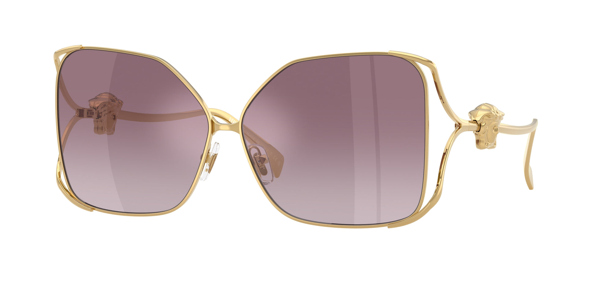 Versace VE2288 Square Sunglasses  10026X-Gold 62-130-11 - Color Map Gold