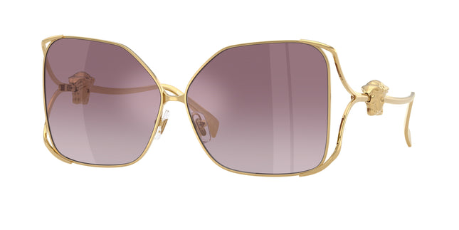 Versace VE2288 Square Sunglasses  10026X-Gold 62-130-11 - Color Map Gold