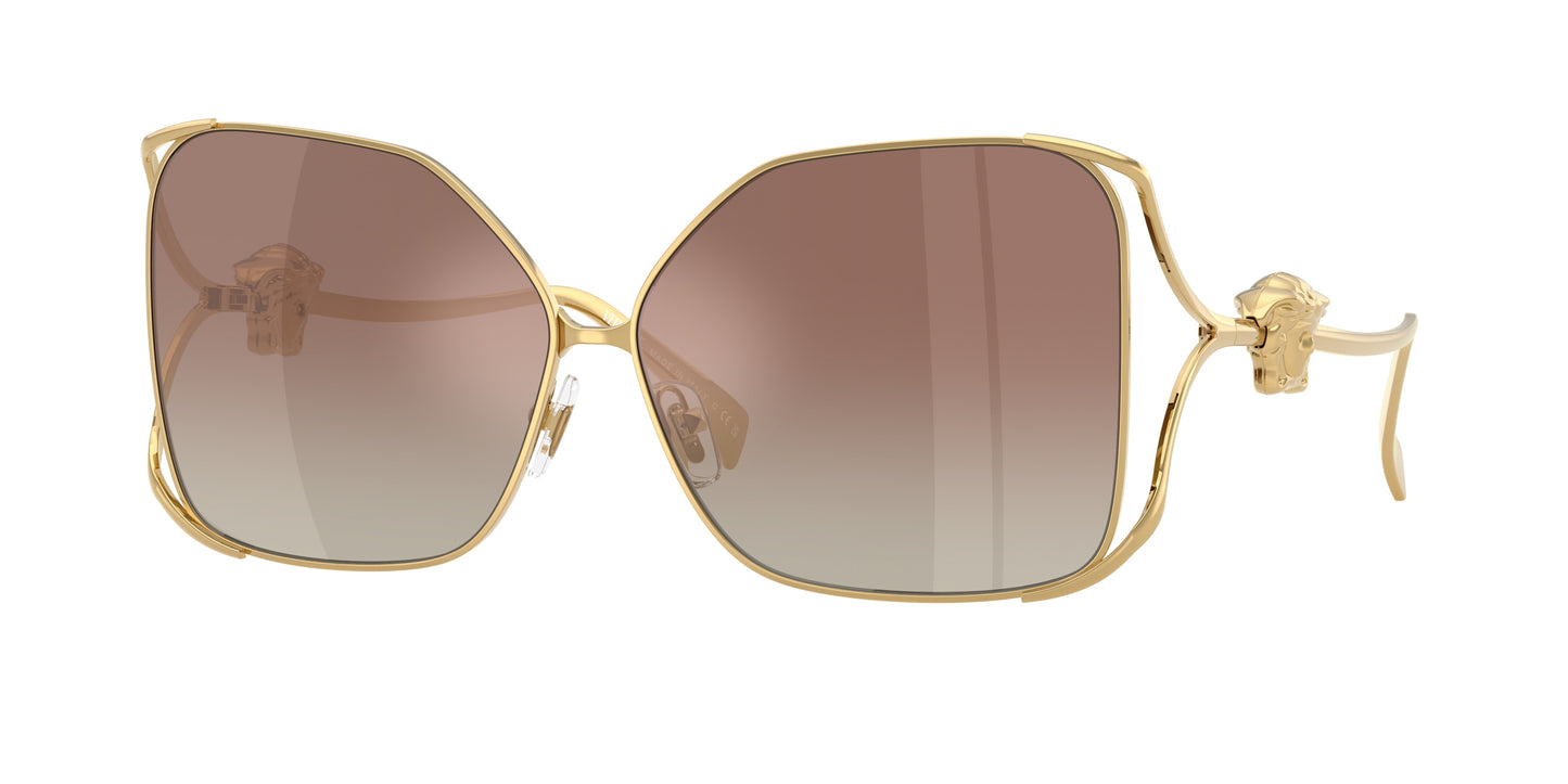Versace VE2288 Square Sunglasses  1002B8-Gold 62-130-11 - Color Map Gold