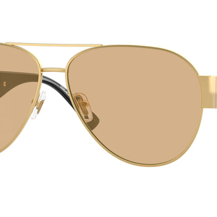 Versace VE2289 Pilot Sunglasses  1002D8-Gold 61-145-13 - Color Map Gold