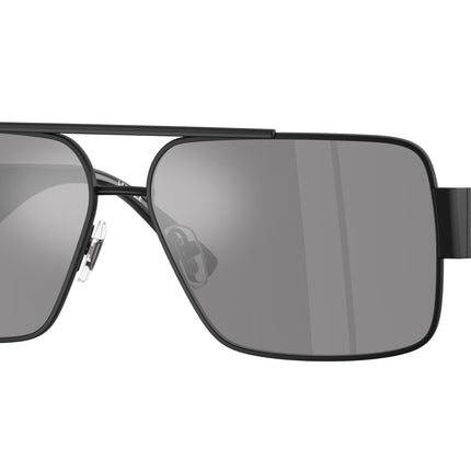 Versace VE2290 Rectangle Sunglasses  12616G-Matte Black 61-145-13 - Color Map Black