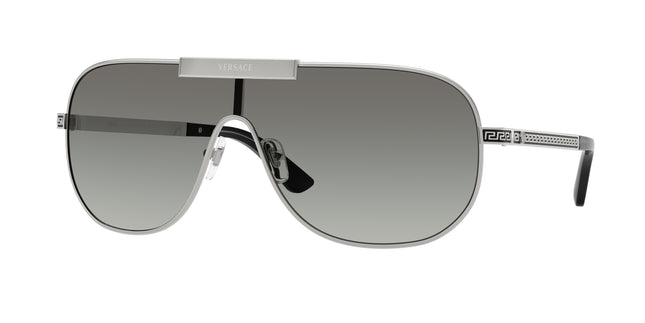Versace VE2293 Irregular Sunglasses  100011-Silver 0-140-140 - Color Map Silver