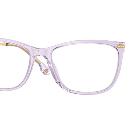 Versace VE3274B Pillow Eyeglasses  5372-Transparent Pink 54-140-16 - Color Map Pink