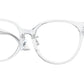 Versace VE3302D Phantos Eyeglasses  148-Crystal 54-140-17 - Color Map Transparent