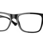 Versace VE3303 Rectangle Eyeglasses  GB1-Black 57-140-18 - Color Map Black