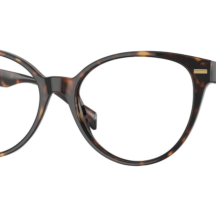 Versace VE3334 Cat Eye Eyeglasses  108-Havana 55-140-17 - Color Map Tortoise