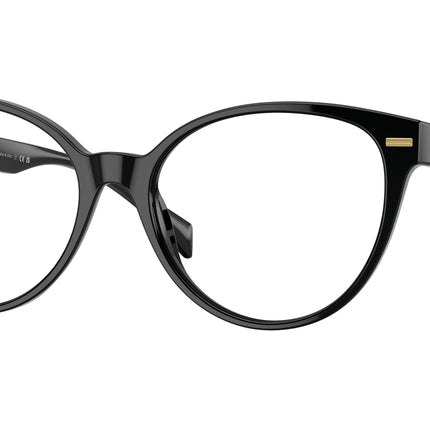 Versace VE3334 Cat Eye Eyeglasses  GB1-Black 55-140-17 - Color Map Black