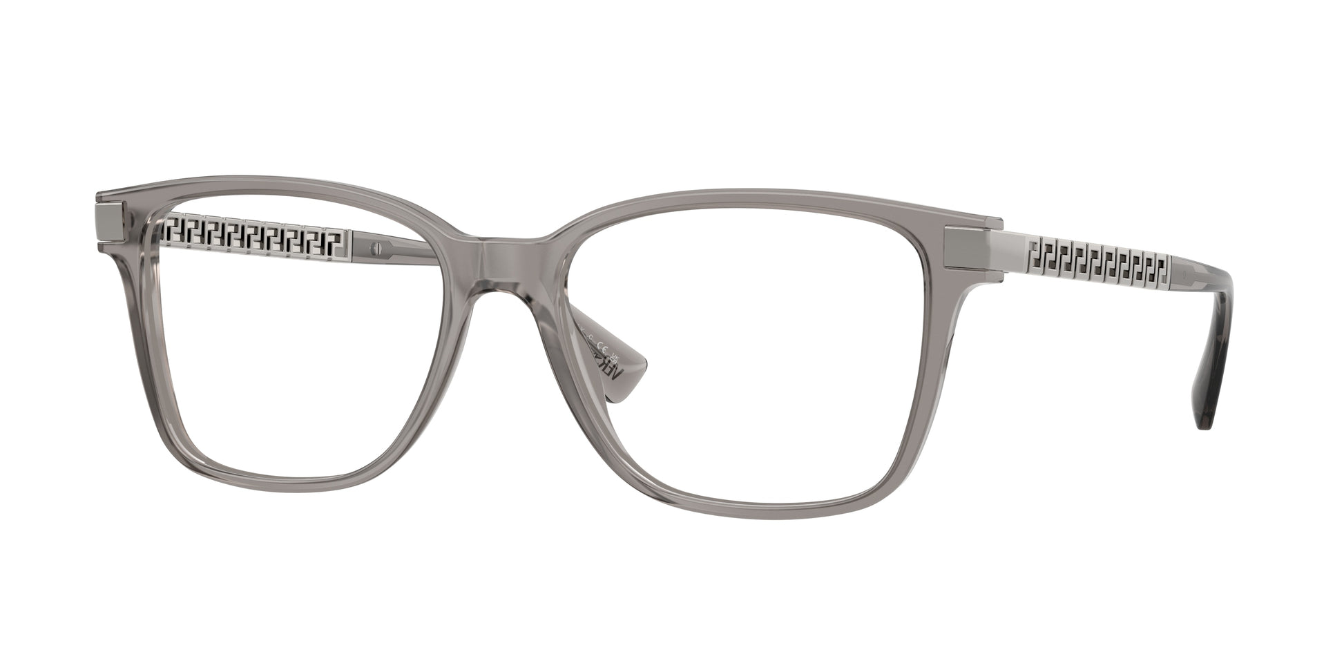 Versace VE3340U Pillow Eyeglasses  5406-Opal Grey 55-145-17 - Color Map Grey