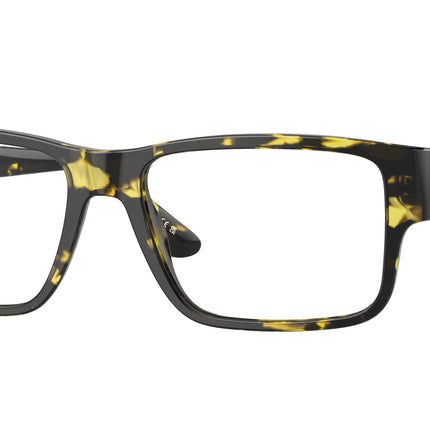 Versace VE3342 Rectangle Eyeglasses  5428-Havana 57-150-17 - Color Map Tortoise