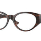 Versace VE3345 Oval Eyeglasses  5429-Havana 54-140-18 - Color Map Tortoise