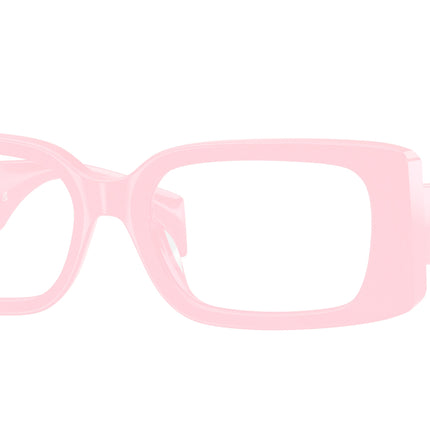 Versace VE3362U Rectangle Eyeglasses  5485-Pink 52-140-17 - Color Map Pink