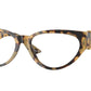 Versace VE3366F Cat Eye Eyeglasses  777-Havana 55-140-16 - Color Map Tortoise