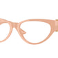 Versace VE3366 Cat Eye Eyeglasses  5494-Nude 55-140-16 - Color Map Pink
