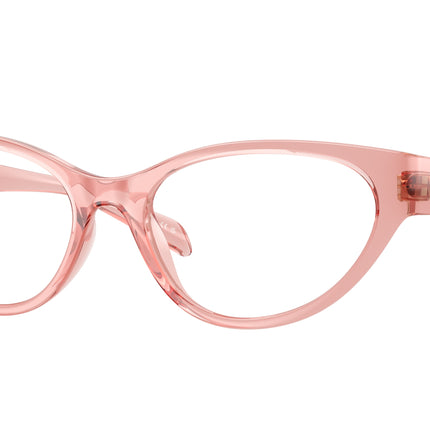 Versace VE3372U Cat Eye Eyeglasses  5322-Transparent Pink 52-140-17 - Color Map Pink