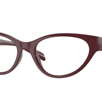 Versace VE3372U Cat Eye Eyeglasses  5487-Burgundy 54-140-17 - Color Map Violet
